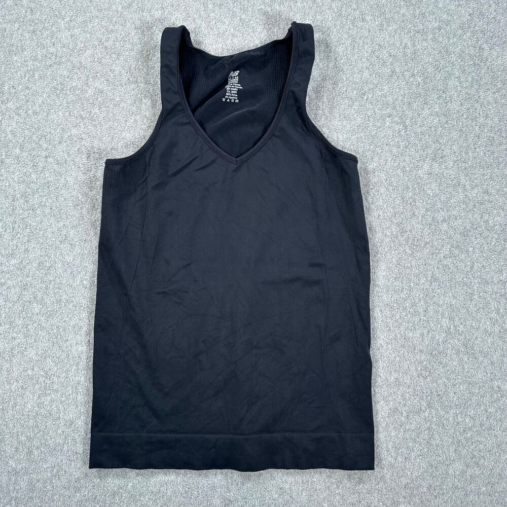 New Balance Racerback Active Tank Top Women's Medium Black Compression Running